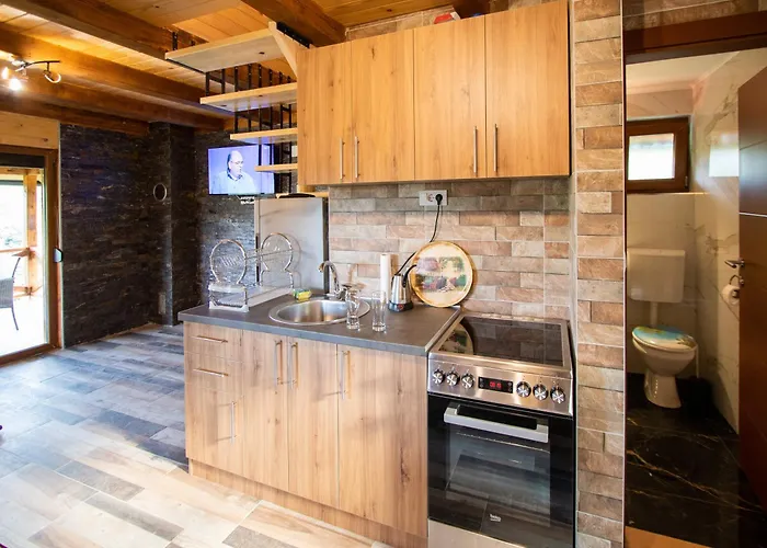 Brvnara Tarski Pogled 펜션 바이나 바슈타